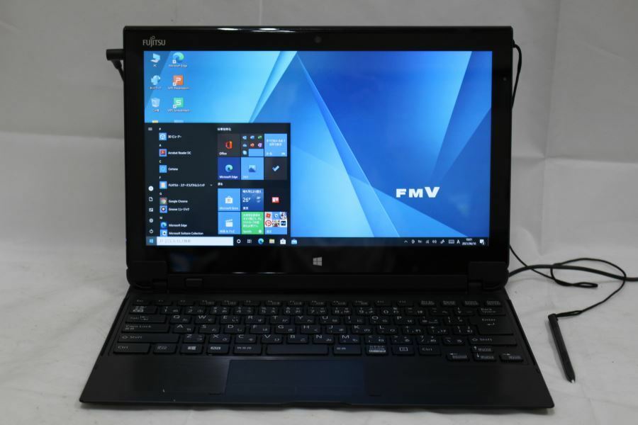 富士通 ARROWS Tab Q704/H Core i5 4300U 1.9GHz/4GB/128GB(SSD)/12.5W/FHD(1920x1080) タッチパネル/Win10 クレードル付属 【563195860】 Fujitsu ARROWS tab Q704⁄H Intel Core i5 4300U SSD 128GB